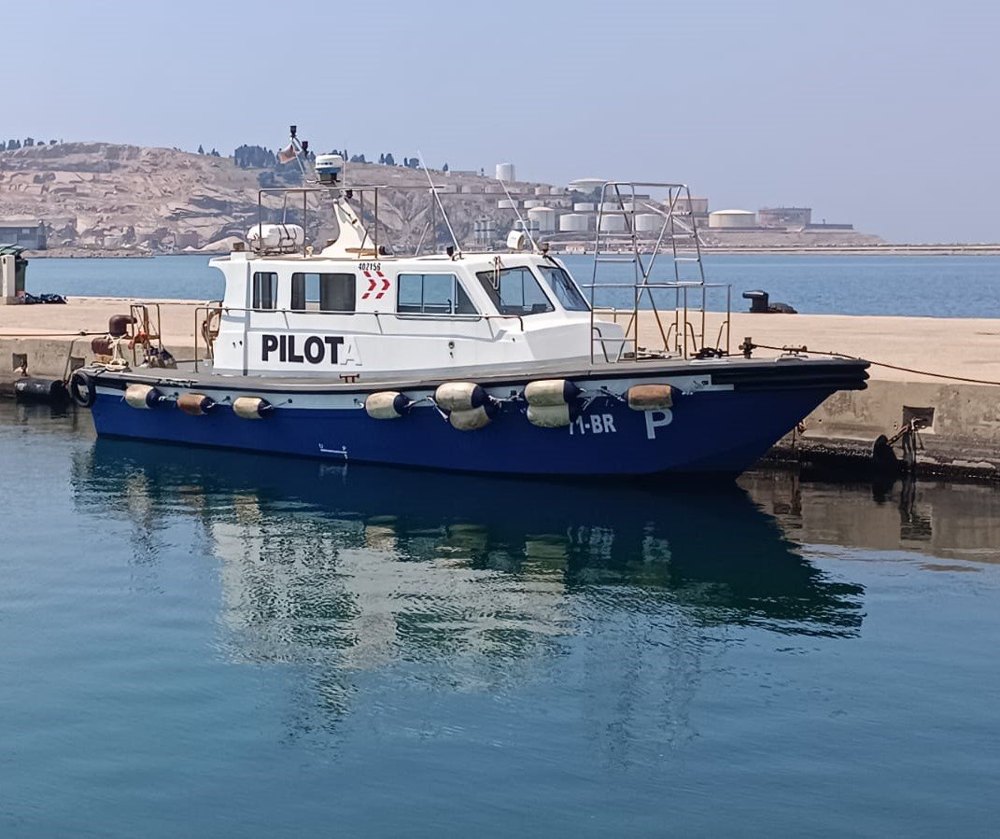 Pilot boat Jelena in the Port of Bar